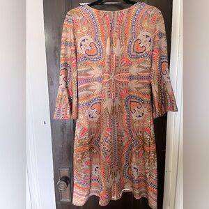 New York & Company SZ M Stretch 3/4 Sleeve Dress